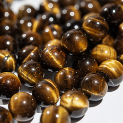 Золотистый тигровый глаз натуральный, шар 12мм