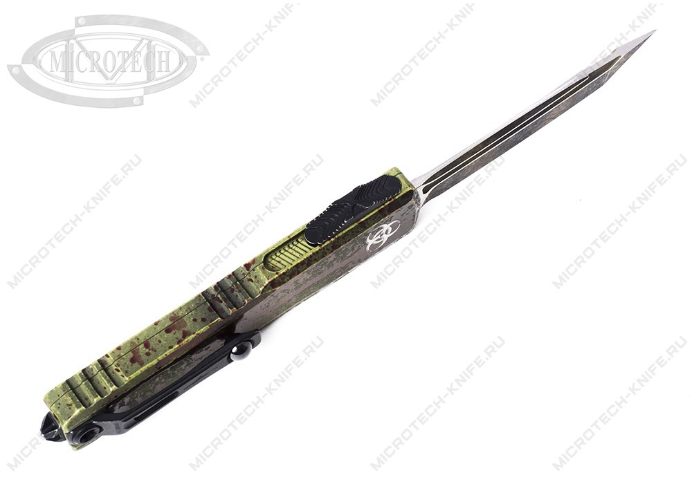 Нож Microtech Ultratech ZBP GEN III 1123-1OBDS Outbreak Zombie - фотография 