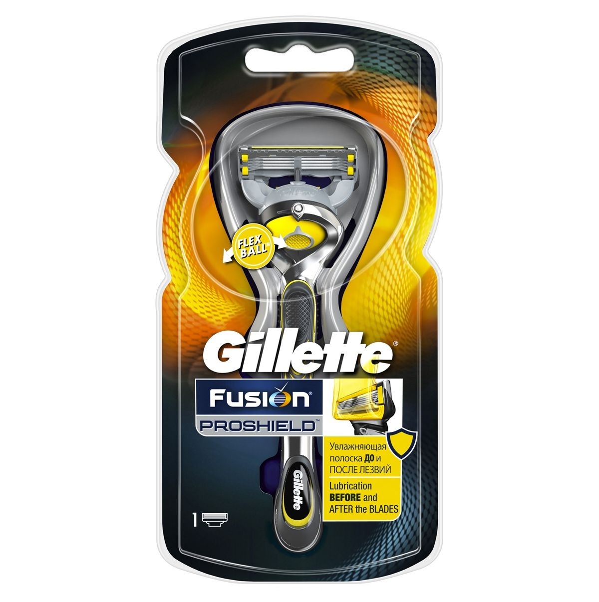 Бритвенный станок Gillette Fusion ProShield с 1 кассетой