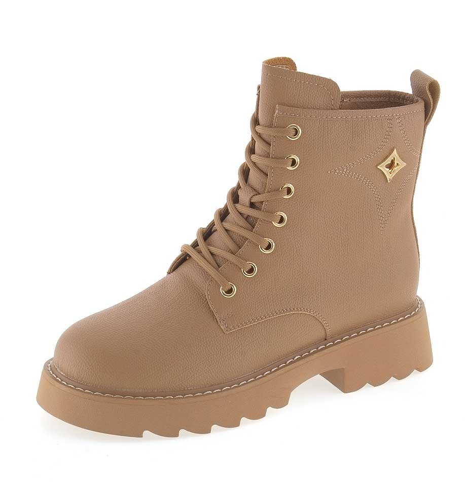 Ботинки женские TOFA 604174-4 бежевые