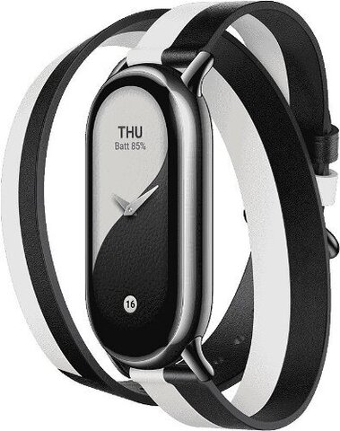 Ремешок Xiaomi Smart Band 8 Double Wrap Strap,  Black and white