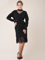 Платье женское вязанное