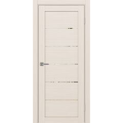 Купить Межкомнатная дверь экошпон Турин 506.12 ясень перламутровый с зеркалом