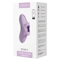 Вибронасадка на палец Echo 2 с функцией подогрева от SVAKOM