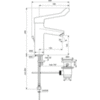 Ideal Standard BC105AA Смеситель локтевой для раковины