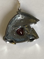 Мышуня (серебряная подвеска)