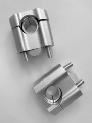 Проставки руля с 22-22 мм и с 22 на 28 мм серебристые