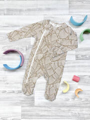 Комбинезон Mjölk Sleep and Play Palm Tree