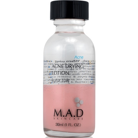 M.A.D. Skincare Подсушивающий лосьон с 10% серой | Acne Drying Lotion w Sulfur 10%