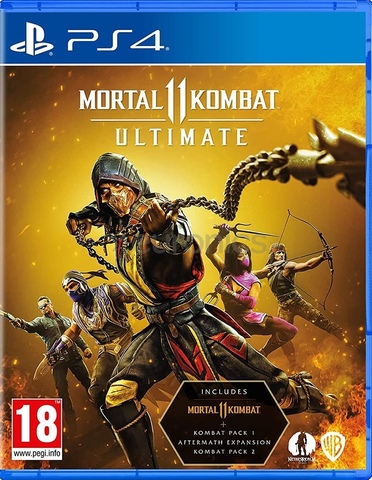 Mortal Kombat 11 Ultimate (диск для PS4, интерфейс и субтитры на русском языке)