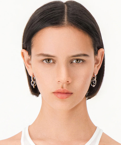 Серьги CECILIA PALLADIUM