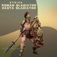 Фигурка Гладиатор Гаста масштаб 1/18 Roman Gladiator JoyToy