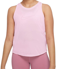 Футболка для девочки Nike Dri-Fit One Training Tank - pink foam/elemental pink