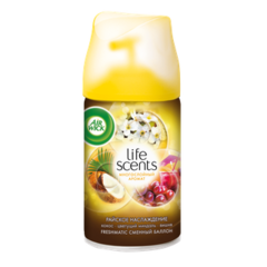 Air Wick Freshmatic Life Scents Сменный баллон для автоматического аэрозольного освежителю воздуха Райское наслаждение, 250 мл.
