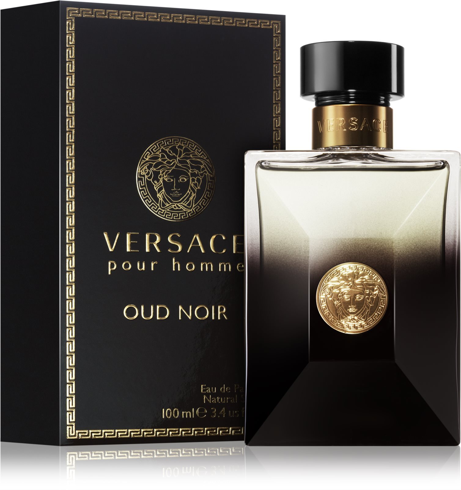 Versace Pour Homme Oud Noir парфюмированная вода для мужчин купить в Москве  | Доставка по России.