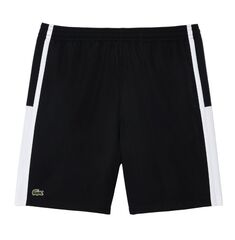 Теннисные шорты Lacoste Sport Colourblock Panels Lightweight Shorts - black/white