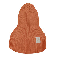 Вязаная шапочка Simple (кирпичная)