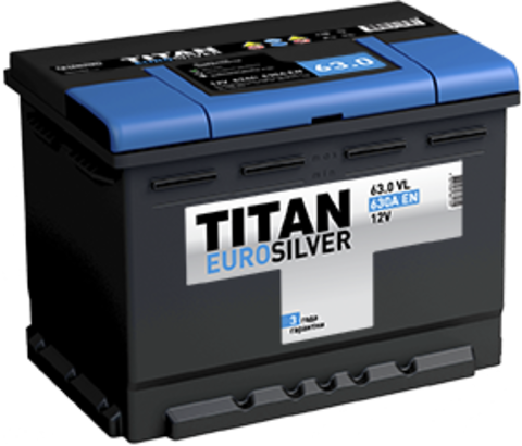 Аккумулятор titan euro silver