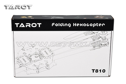Упаковка рамы гексакоптера Tarot T810