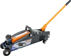 Ombra OHT225C Домкрат подкатной 2.5 т. с фиксатором в кейсе, 140-387 мм 55762