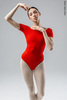 T-leotard | scarlet