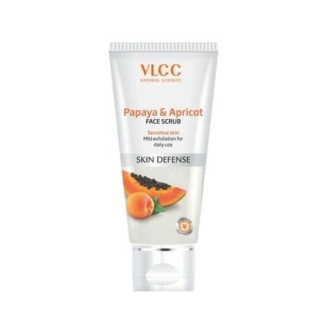 PAPAYA APRICOT Face Scrub, VLCC (ПАПАЙЯ И АБРИКОС скраб для лица), 80 г.