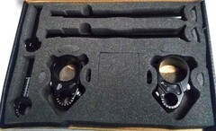 Клипоны 46 мм для мотоцикла / черные