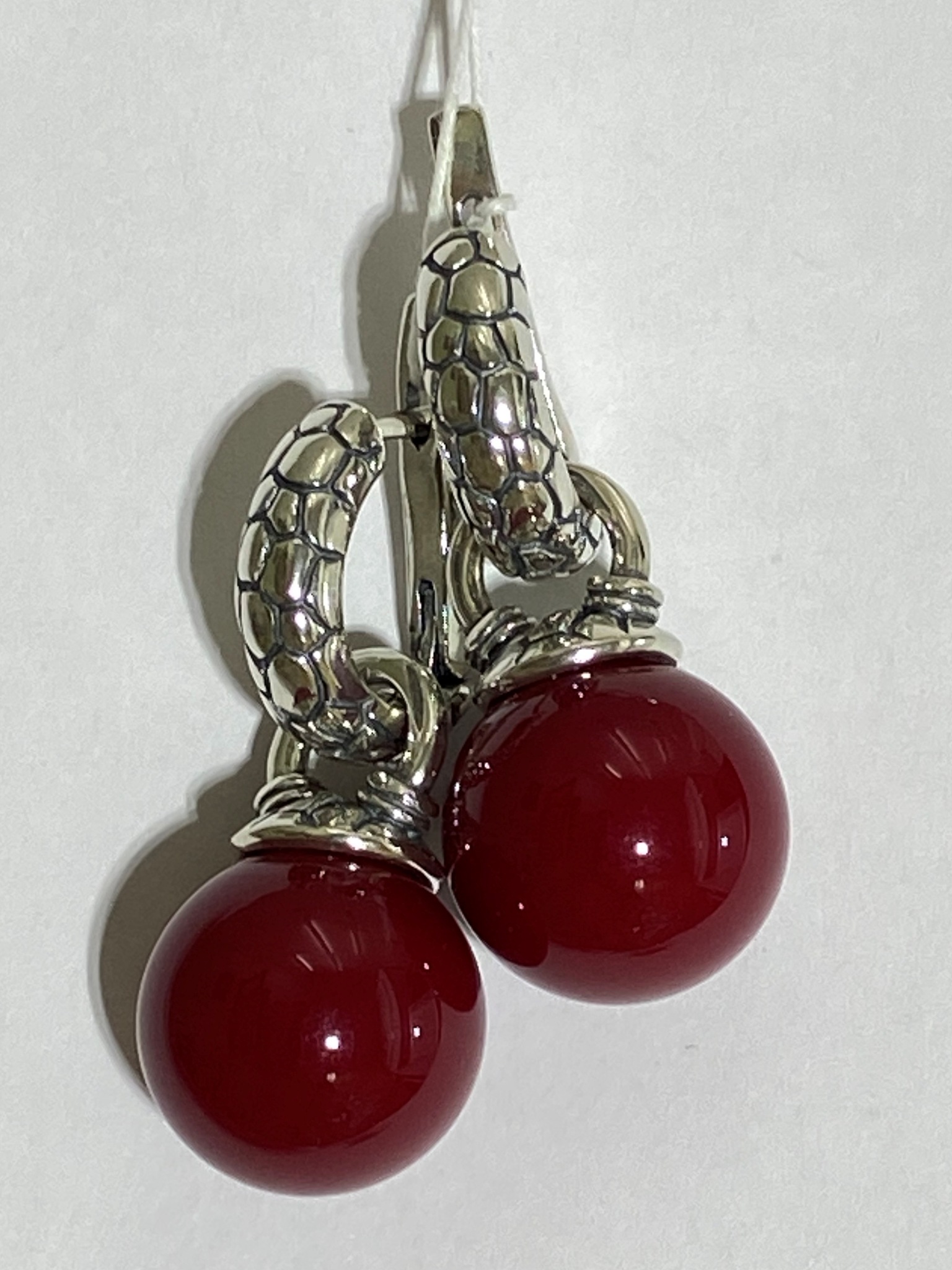 Гоби (серьги из серебра)