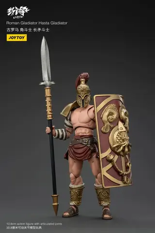 Фигурка Гладиатор Гаста масштаб 1/18 Roman Gladiator JoyToy
