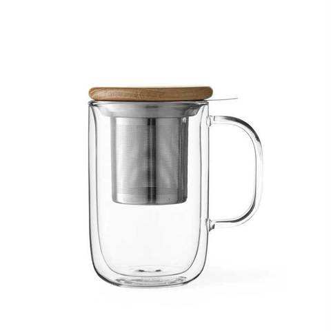 Термокружка с ситечком 0.5л VIVA Scandinavia Minima Прозрачный