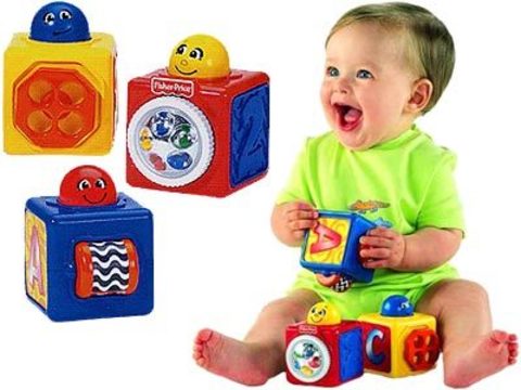 Fisher-Price Кубики с сюрпризами (74121)