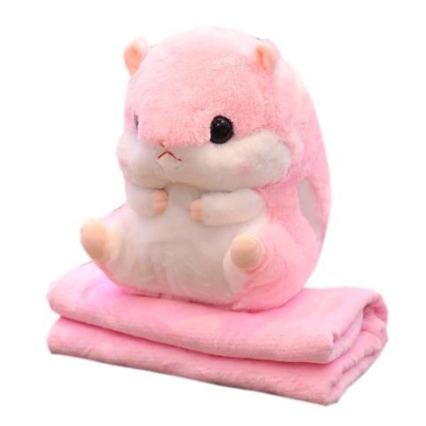 Хомяк 3-в-1 розовый