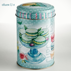 Набор банок для сыпучих продуктов Мятный десерт