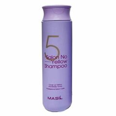 Masil 5 Salon No Yellow Shampoo тонирующий шампунь для осветленных волос против желтизны