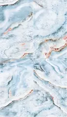 Панель ПВХ 3D Оникс голубой рисунок 2700х250 мм