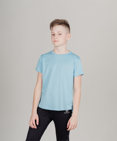 футболка NORDSKI Run Blue Jr NSJ419533
