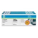Картридж HP CB435AD двойная упаковка картриджей для принтеров Hewlett Packard LaserJet P1005 P1006 цена 3542 (Ресурс 2х1500 стр)