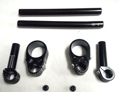 Клипоны 46 мм для мотоцикла / черные