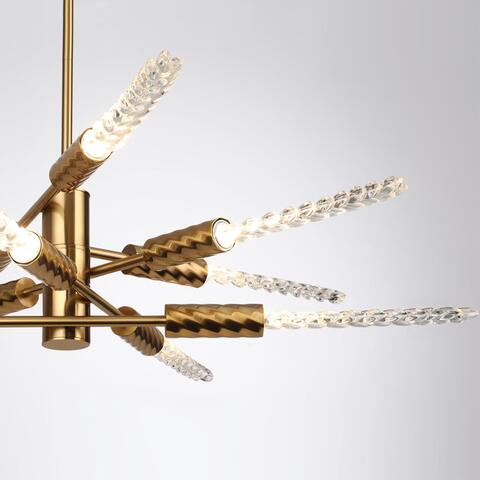 Подвесная светодиодная люстра Odeon Light KOLOS 5449/28L