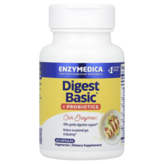 Enzymedica Digest Basic + Probiotics 30 capsules , Ферменты