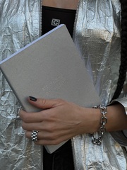 Ежедневник Step by step серебро