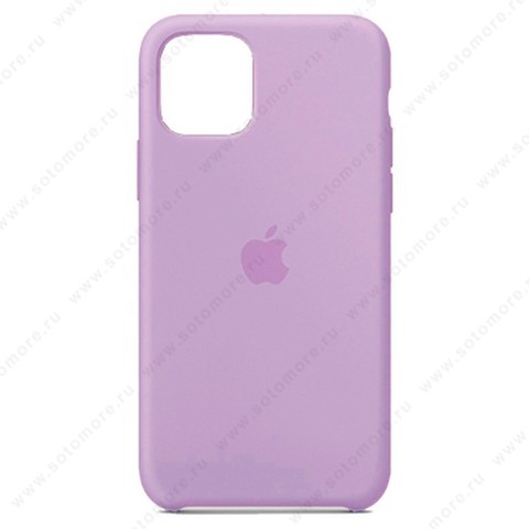 Накладка Silicone Case для Apple iPhone 11 Pro сиреневый 8