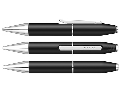 Ручка-роллер Cross X Charcoal Black CT (AT0725-1) (AT0725-1)