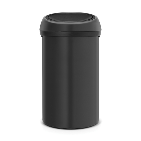 Мусорный бак Touch Bin 60л Brabantia Черный, с эффектом минерального напыления