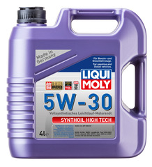 яяМасло Liqui Moly Synthoil High Tech 5W30 SM/CF C3 (4л) ПАО-синтетика