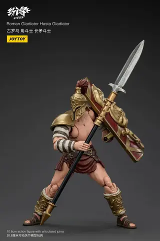 Фигурка Гладиатор Гаста масштаб 1/18 Roman Gladiator JoyToy