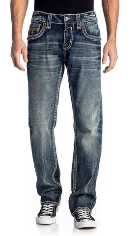 Rock Revival | Джинсы мужские ELMWOOD J203 STRAIGHT RP2449J203 перед