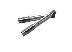 Метчик ручной М6 х 0,5 мм  комплект из 2 шт Сибртех