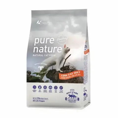 Pure Nature сухой беззерновой корм для кошек контроль веса 2 кг