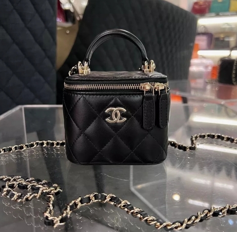 Сумка Chanel Vanity mini, черный